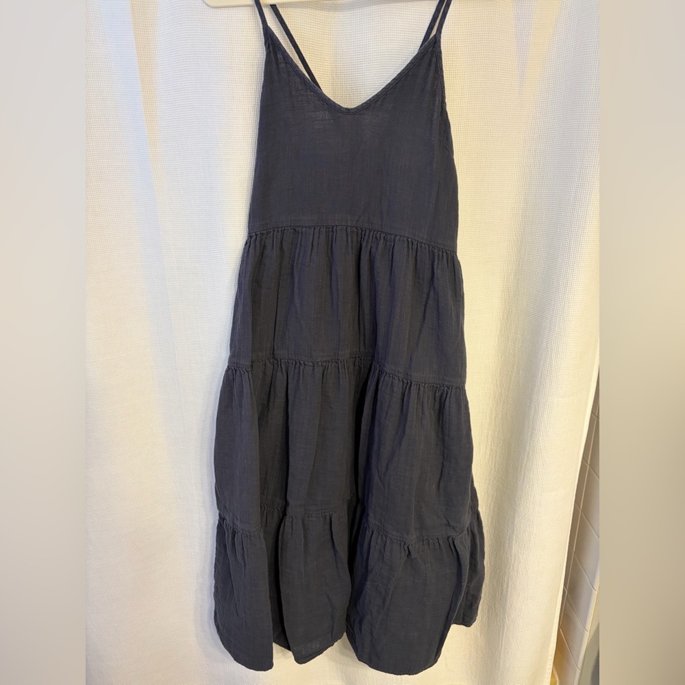 Able Tyler Maxi Dress, Navy Blue